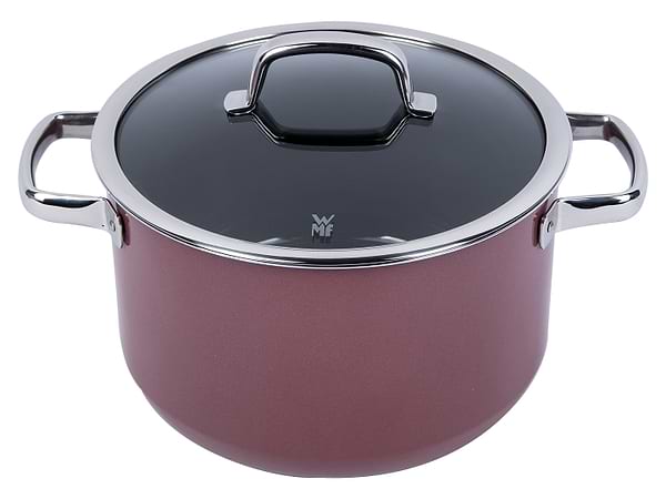 Фото - Каструля WMF FT Mineral Topf 24 см, 5,7 л Rose Quartz (514495290)