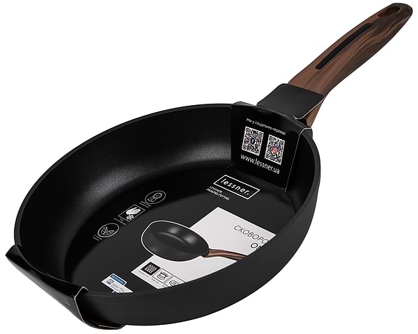 Фото - Сковорода универсальная Lessner Onix XYLAN PLUS 24 см (88386-24)