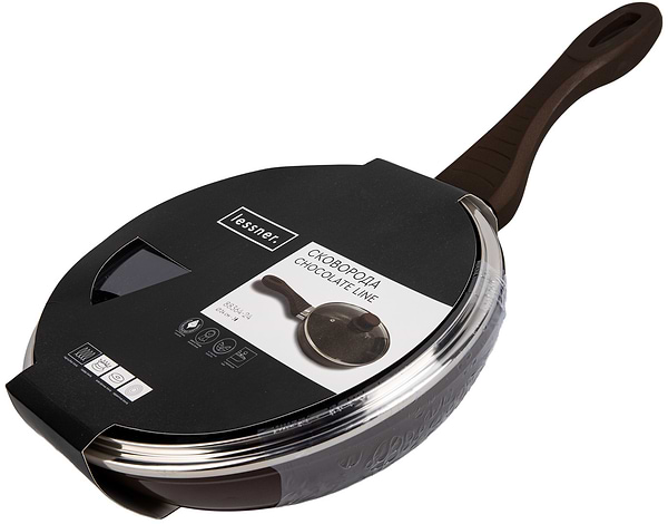 Фото - Сковорода універсальна Lessner Chocolate Line 24 см (88364-24)