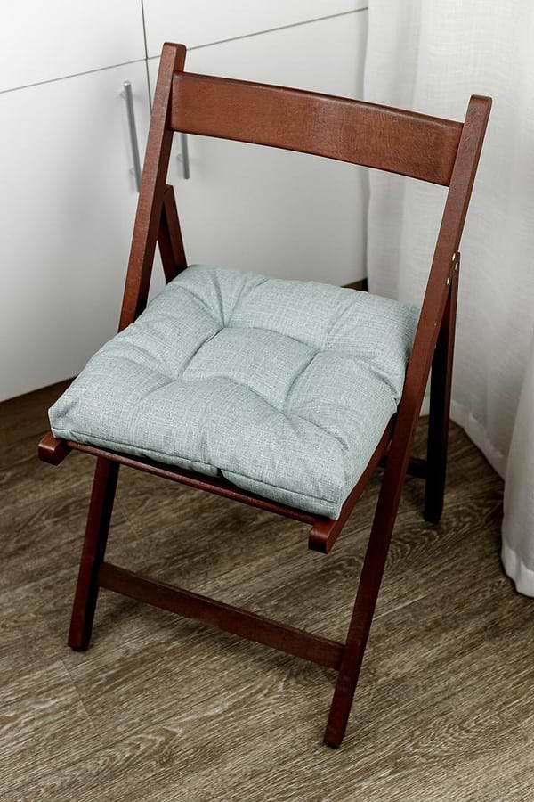 Фото - Подушка для стула Прованс FIESTA ментоловая 40х40 см (033518)