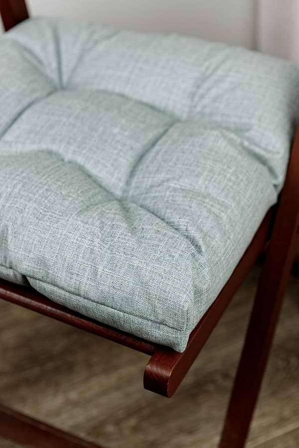 Фото - Подушка для стула Прованс FIESTA ментоловая 40х40 см (033518)