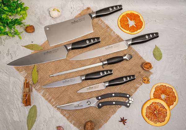 Фото - Набір ножів Maxmark MK-K05 8 пр.