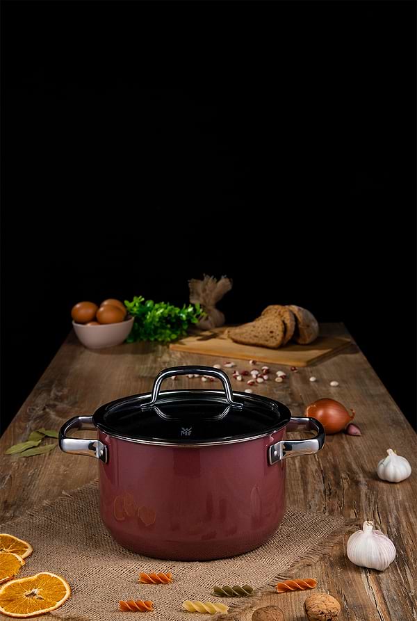 Фото - Каструля WMF 514395290 FT Mineral Topf 20, 3,7 л Rose Quartz