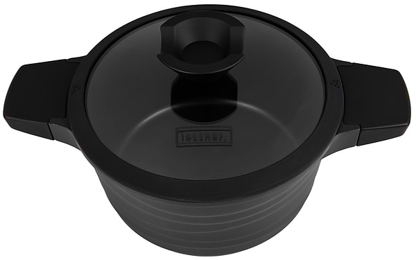 Фото - Кастрюля Lessner Black Pro New 20 см 2.7 л (55872-20)