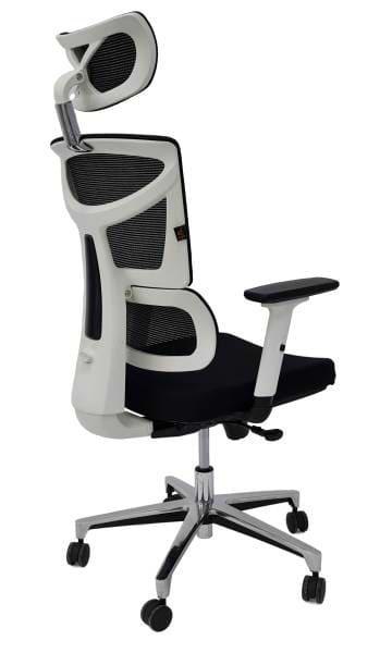 Фото - Крісло офісне Barsky ECO White/Black slider (G-11)