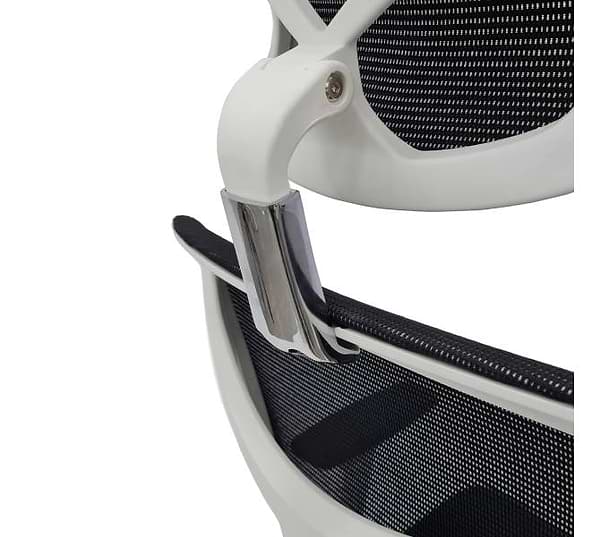 Фото - Крісло офісне Barsky ECO White/Black slider (G-11)