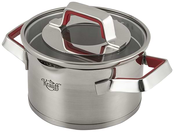 Фото - Набор посуды Krauff 26-202-010 Moderne Rot 8 пр.