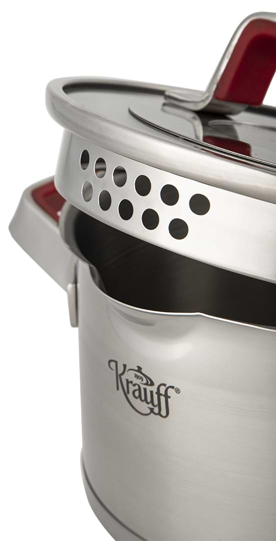 Фото - Набор посуды Krauff 26-202-010 Moderne Rot 8 пр.