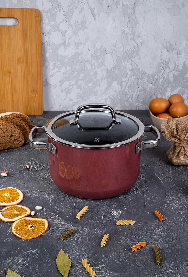 Фото - Каструля WMF 514395290 FT Mineral Topf 20, 3,7 л Rose Quartz