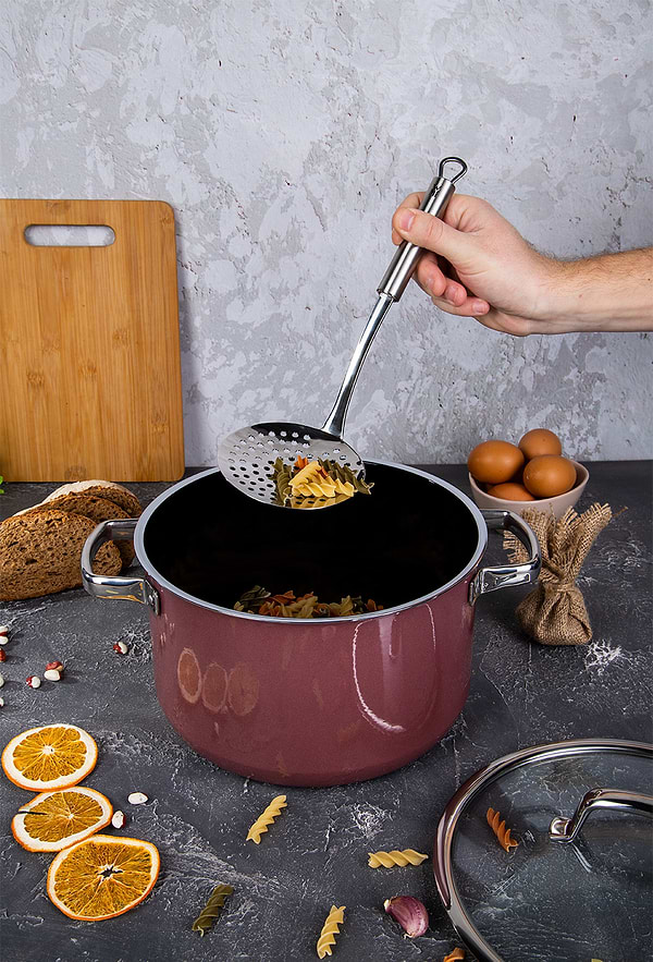 Фото - Каструля WMF FT Mineral Topf 24 см, 5,7 л Rose Quartz (514495290)