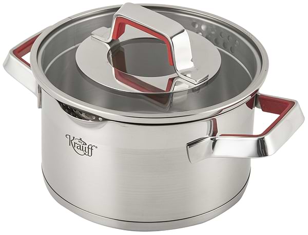 Фото - Набор посуды Krauff 26-202-010 Moderne Rot 8 пр.