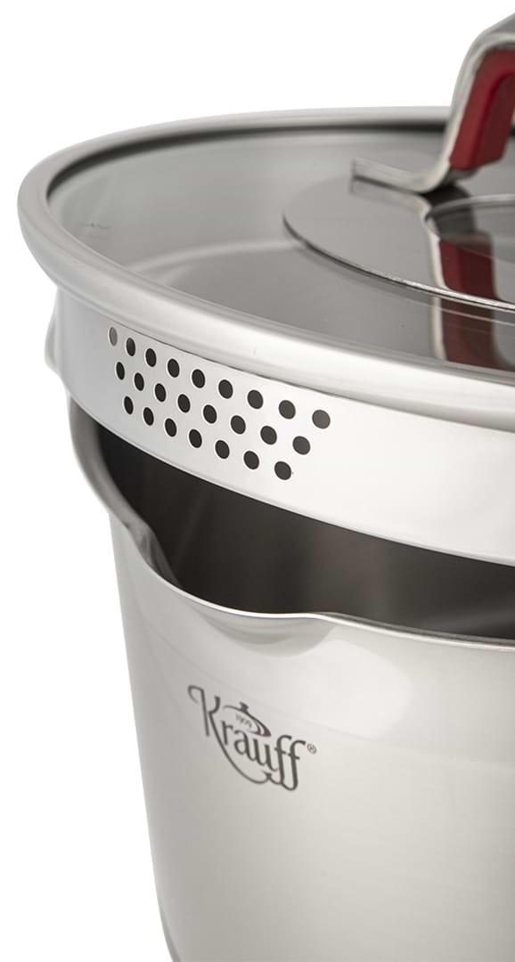 Фото - Набор посуды Krauff 26-202-010 Moderne Rot 8 пр.