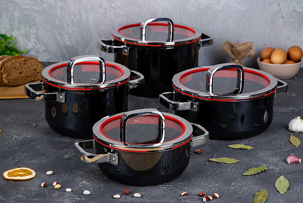 Фото - Каструля WMF 517345290 FT Functional T 24 см, 5,7 л Black