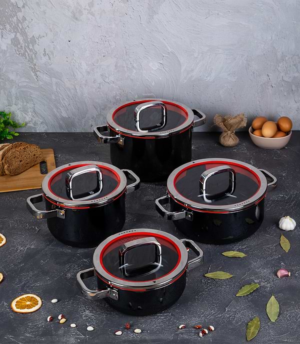 Фото - Каструля WMF 517345290 FT Functional T 24 см, 5,7 л Black