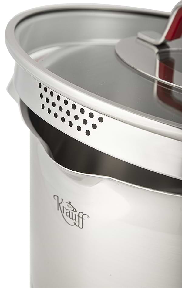 Фото - Набор посуды Krauff 26-202-010 Moderne Rot 8 пр.