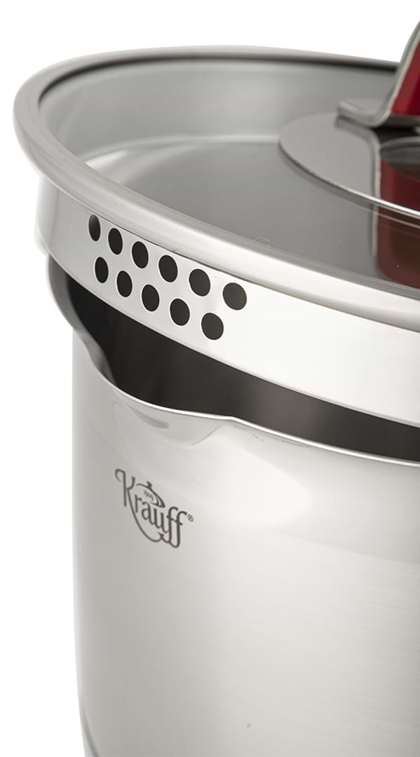 Фото - Набор посуды Krauff 26-202-010 Moderne Rot 8 пр.