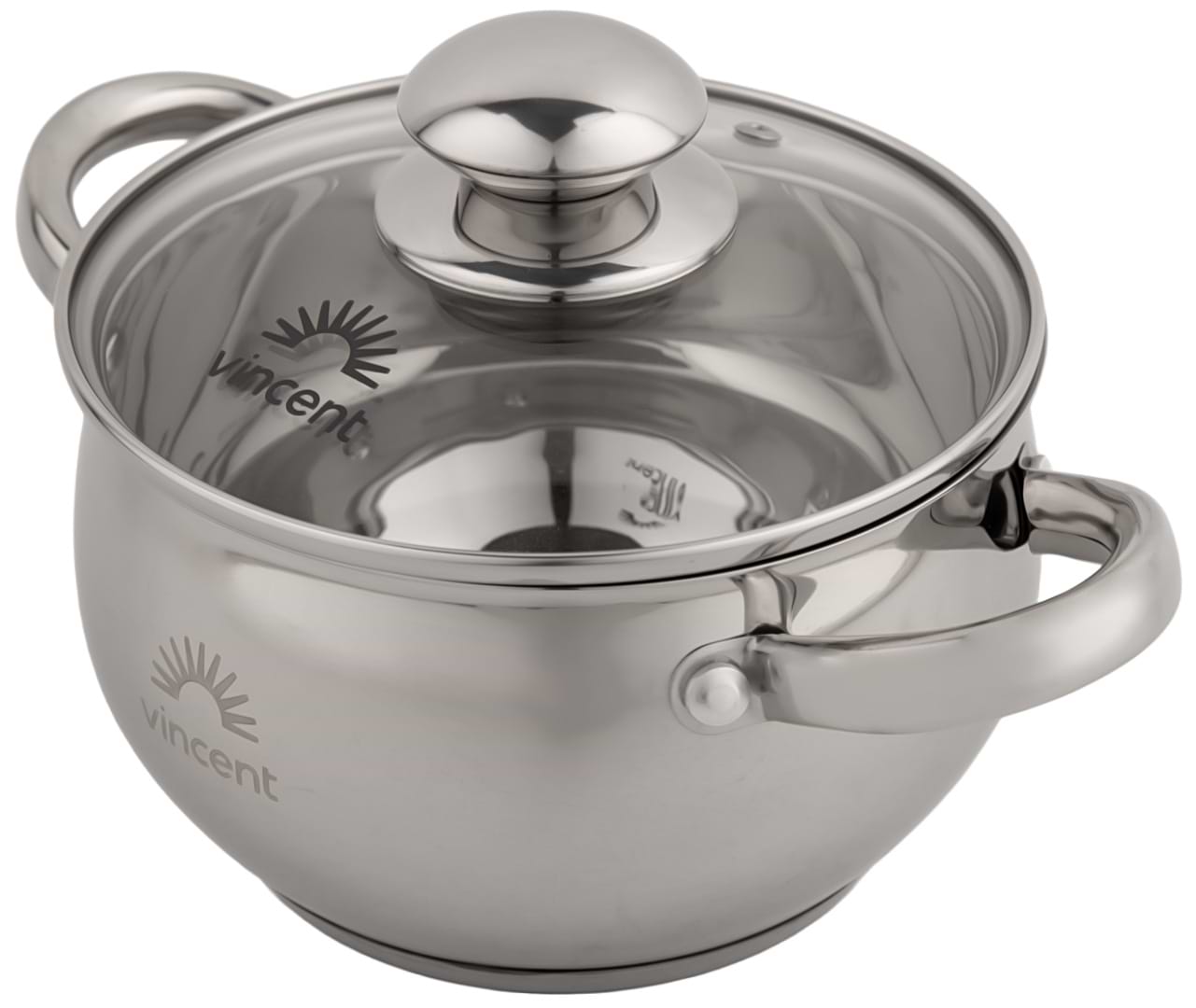 Купить Кастрюля Vincent 16 см 2.2 л (VC-3168-16) - Фото 1 Кастрюля Vincent 16 см 2.2 л (VC-3168-16) - Фото 1