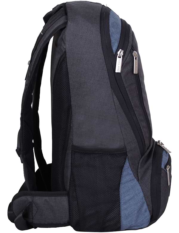 Фото - Рюкзак для ноутбука Bagland Granite 23 л черный/серый