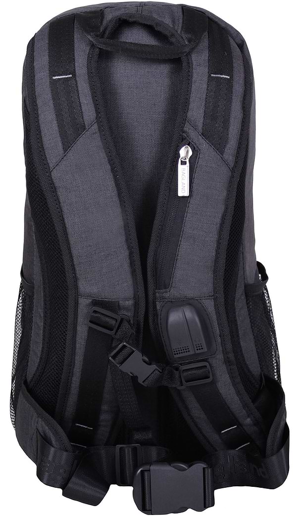 Фото - Рюкзак для ноутбука Bagland Granite 23 л черный/серый