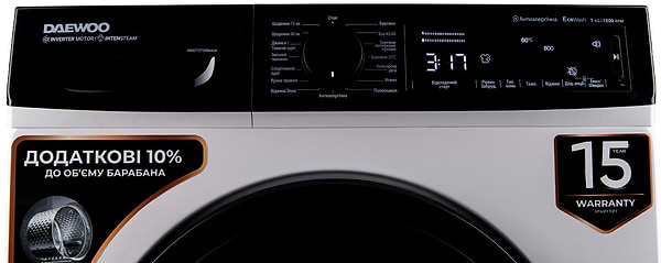 Фото - Уценка - Стиральная машина Daewoo WMS712T3WB44UA
