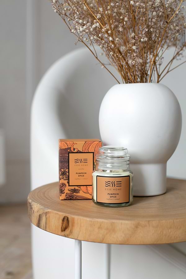 Фото - Свеча стекло Esse Pumpkin Spice (Тыква и специи) 100 г (C-PS)
