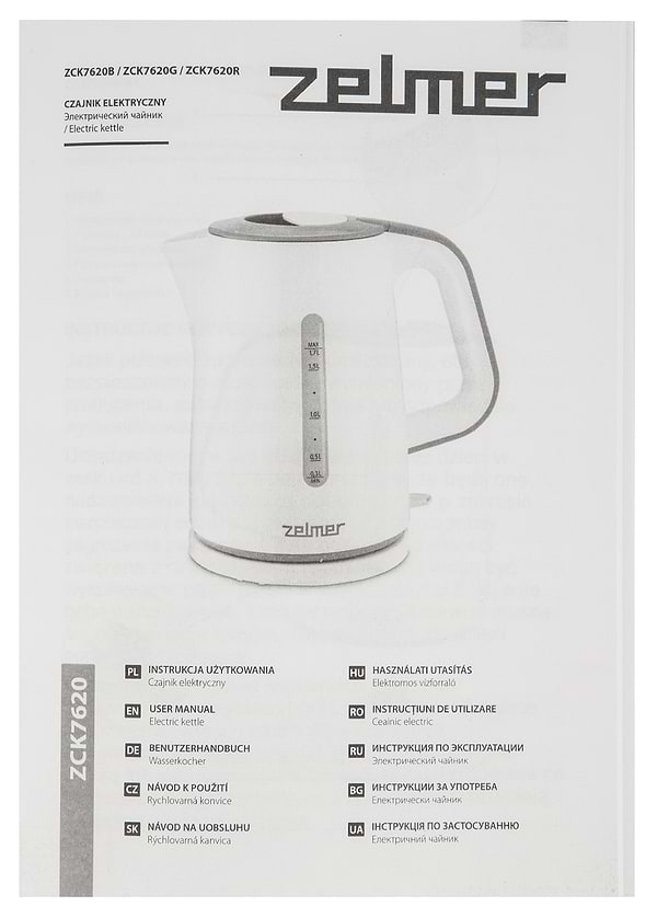 Фото - Електричний чайник Zelmer ZCK7620B
