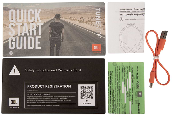 Фото - Навушники повнорозмірні бездротові JBL Tune 510BT Black (JBLT510BTBLKEU)