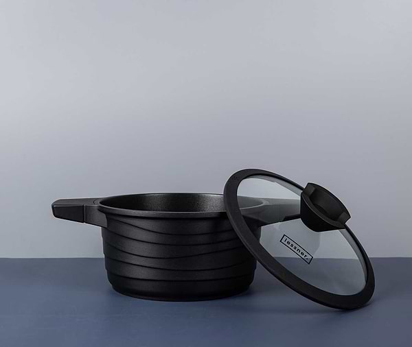Фото - Кастрюля Lessner Black Pro New 20 см 2.7 л (55872-20)