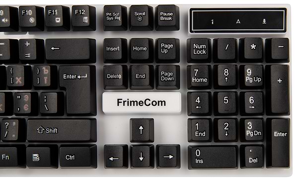 Фото - Клавиатура проводная игровая FrimeCom FC-801А-USB Black