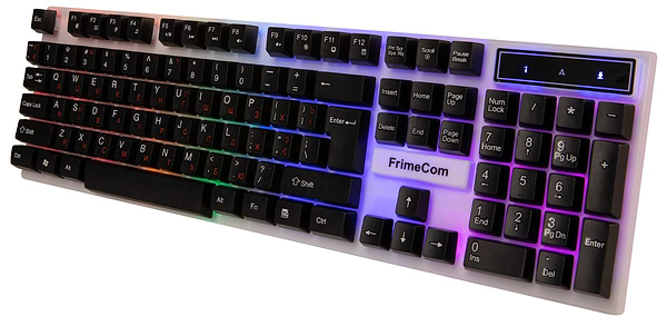 Фото - Клавиатура проводная игровая FrimeCom FC-801А-USB Black