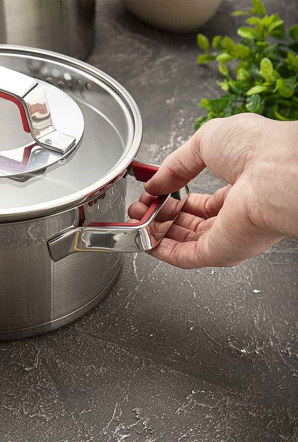 Фото - Набор посуды Krauff 26-202-010 Moderne Rot 8 пр.