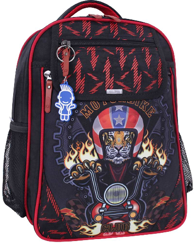 Рюкзак школьный Bagland Отличник 20 л. 0058070 Черный 658 - Фото 1