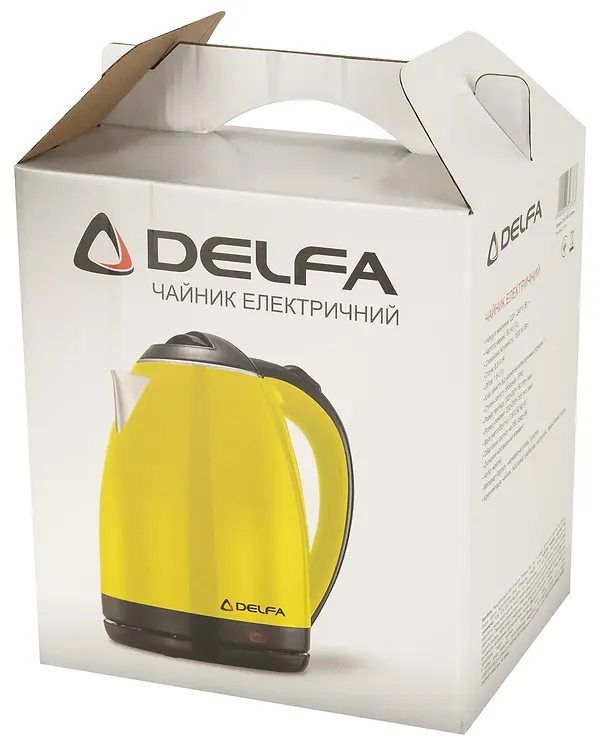 Фото - Электрический чайник Delfa DK 3520 X yellow