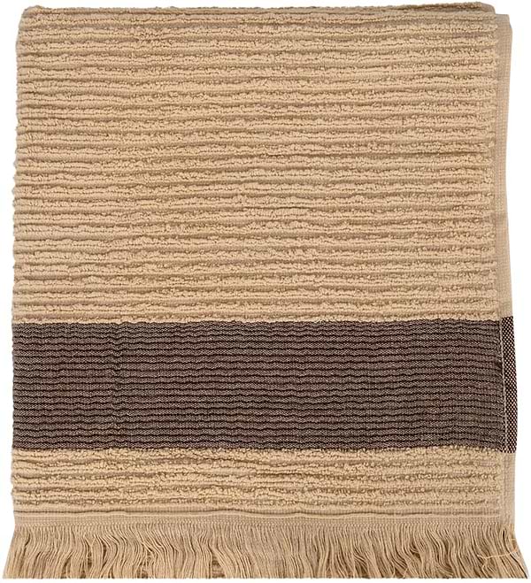 Фото - Полотенце для лица GM Textile махровое бежевый Осло 50x90