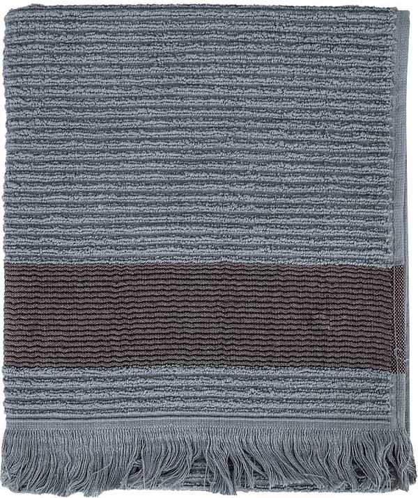 Фото - Рушник для обличчя GM Textile махровий сірий Осло 50x90