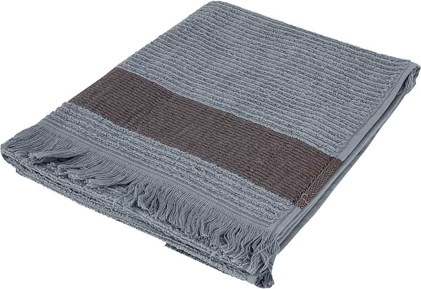 Фото - Рушник для обличчя GM Textile махровий сірий Осло 50x90