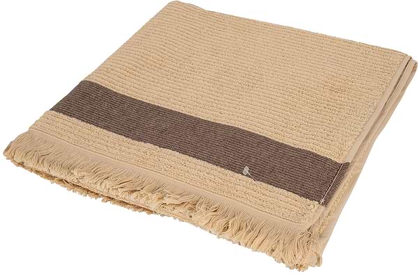 Фото - Рушник банний GM Textile махровий бежевий Осло 70x140