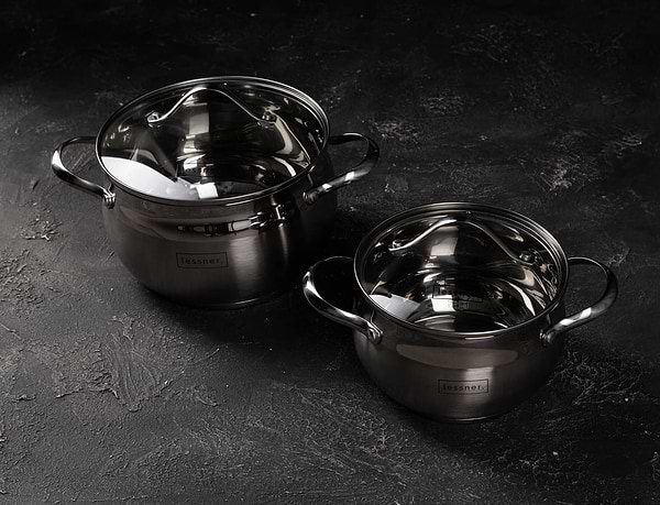 Фото - Набір посуду Lessner 55857 4 пр.