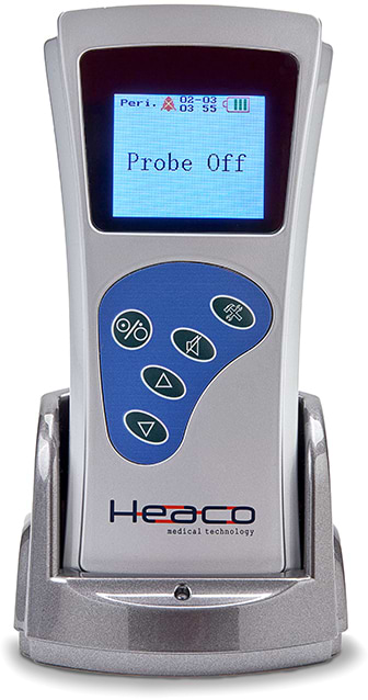 Пульсоксиметр Heaco G1B укомплектований датчиком Sp02 для дитини