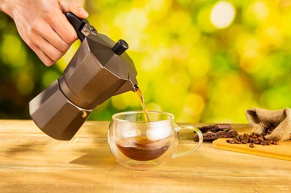 Фото - Уцінка - Кавоварка гейзерна Maxmark MK-2106BR