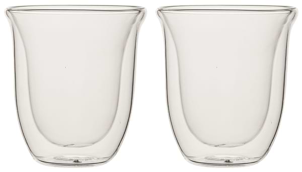 Фото - Набор стаканов с двойными стенками Delonghi КАПУЧИНО, 190 мл