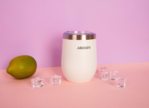 Фото - Термокружка Ardesto Compact Mug 350 мл White (AR2635MMW)