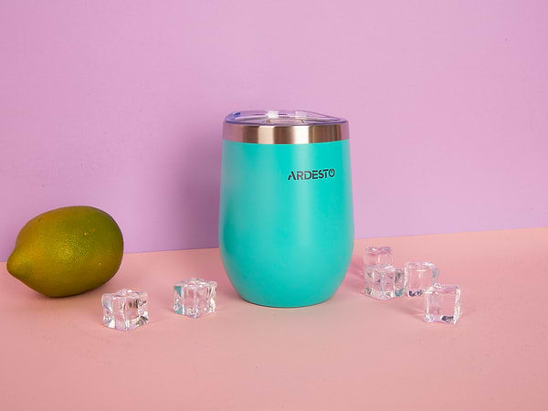 Фото - Термокружка Ardesto Compact Mug 350 мл Blue (AR2635MMS)