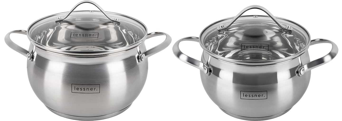 Набор посуды Lessner 55857 4 пр.