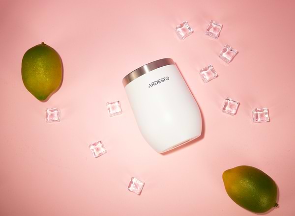 Фото - Термокружка Ardesto Compact Mug 350 мл White (AR2635MMW)