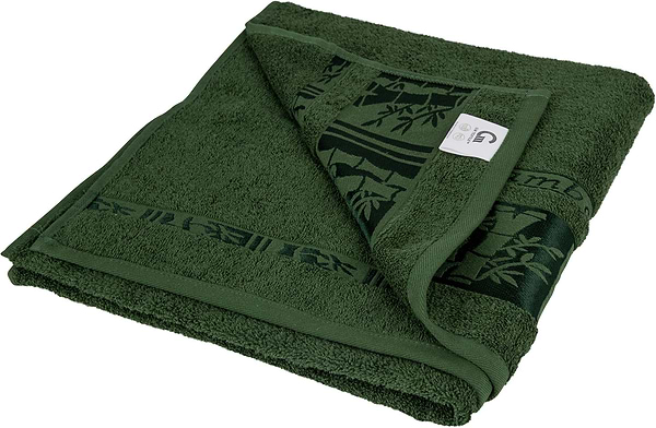 Фото - Рушник банний GM Textile махровий зелений бамбук 70x140