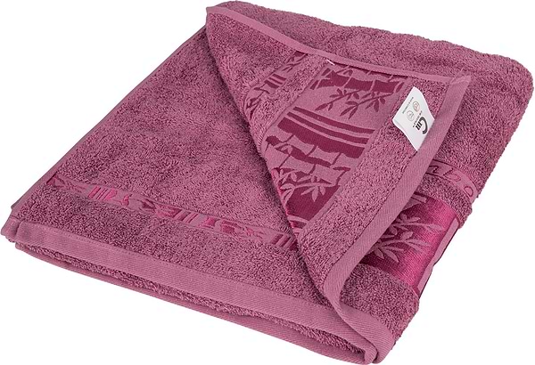 Фото - Полотенце банное GM Textile махровое пудра бамбук 70x140