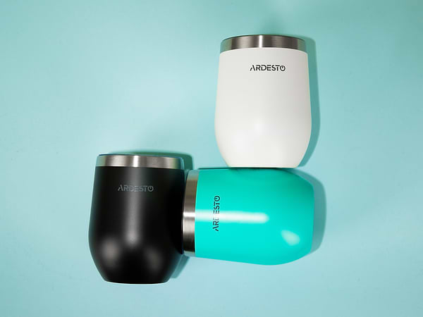 Фото - Термокружка Ardesto Compact Mug 350 мл Blue (AR2635MMS)