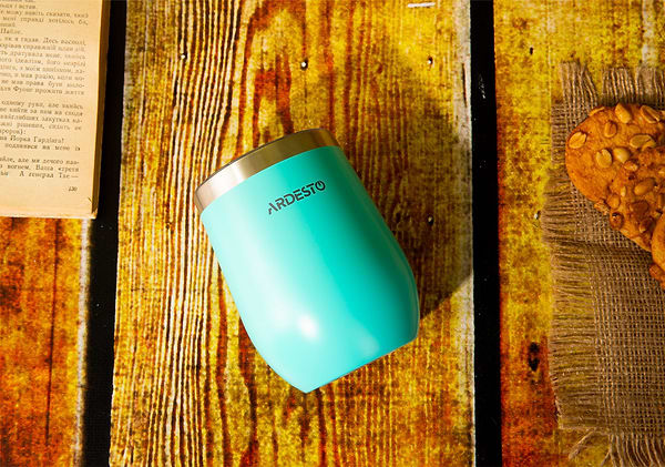 Фото - Термокружка Ardesto Compact Mug 350 мл Blue (AR2635MMS)