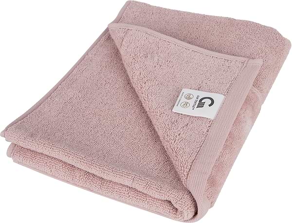 Фото - Рушник для рук GM Textile махровий пудра Міладо 40x70